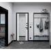 Купить Дверь металлическая 7,5 см Флорида Зеркало 960*2050 левая в Починке в Интернет-магазине Remont Doma