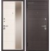 Дверь металлическая Дипломат Роял Вуд черный/Роял Вуд белый 860*2050 левая - купить по низкой цене | Remont Doma
