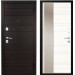 Дверь металлическая Дипломат Роял Вуд черный/Роял Вуд белый 960*2050 правая — купить в Починке: цена за штуку, характеристики, фото