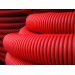 Купить Труба гофрированная 25 красная RU-СТ (внутренний диаметр 19 мм, 50м) в Починке в Интернет-магазине Remont Doma