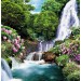 Декоративное панно Цветущий водопад 196х201 (6 листов), цена – купить в Починке