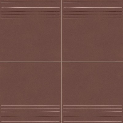Клинкерная плитка  Амстердам-4 коричневый ступени 29,*29,8 см