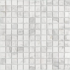 Мозаика из стекла и натур.камня Dolomiti bianco POL 23x23х4 (298*298)