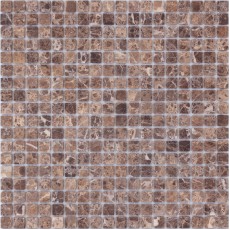 Мозаика из натурального камня Emperador Dark MAT  15*15*4 (305*305) мм