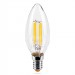 Светодиодная лампа FILAMENT 25SCFT7E14 свеча 7Вт 4000K Е14 Лампы и лампочки- Каталог Remont Doma