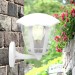 Садово-парковый светильник НБУ 07-40-003 Дели 1 белый 6 гранный настенный IP44 Е27 max40Вт купить недорого в Починке