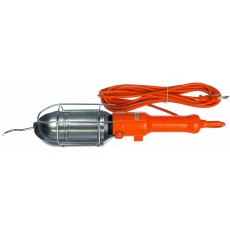 Светильник-переноска LUX ПР-60-15 оранжевый 15 м 60W Е27 металлический кожух (без лампы)