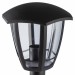 Садово-парковый светильник НТУ 07-40-004 Валенсия 3 черный 6 гранный напольный IP44 Е27 max40Вт купить недорого в Починке