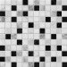 Панель ПВХ камень Мрамор черно-белая плитка 0,3 мм- купить, цена и фото в интернет-магазине Remont Doma