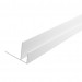 F-профиль ПВХ "Идеал" Белый глянцевый 001-G, 8 мм, 3,0 м купить недорого в Починке