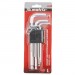 Набор ключей имбрусовых 1,5-10 мм удлиненные с шаром (9шт) CrV 11233 - купить по низкой цене | Remont Doma
