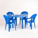 Купить Кресло пластиковое "Фламинго" синее  в Починке в Интернет-магазине Remont Doma