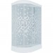 Душевая кабина Triton Коралл правая, 1/4 круга, 120х80 см, мозаика белый - купить по низкой цене | Remont Doma