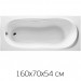 Ванна на раме Bas STYLE 160*70 без фронтальной панели, без сифона- купить в Remont Doma| Каталог с ценами на сайте, доставка.
