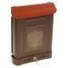 Купить Ящик почтовый ПРЕМИУМ с металлическим замком (коричневый, с орлом) в Починке в Интернет-магазине Remont Doma