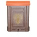Ящик почтовый ПРЕМИУМ с металлическим замком (коричневый, с орлом)- купить в Remont Doma| Каталог с ценами на сайте, доставка.